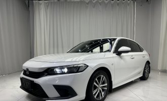 Honda Civic, белый цвет, 2022 год выпуска, 180TURBO CVT, версия Shangqing  