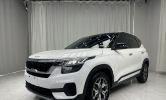 Киа KX3, белый цвет, 2021 год выпуска, 1.5L CVT, модернизированная версия  