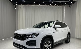 Volkswagen Tayron, белый, 2022 модельный год, 280TSI, переднеприводная версия Luxury Intelligent Link