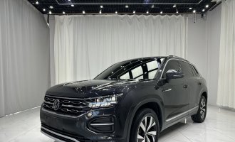 Volkswagen Tayron, черный, 2022 модельный год, 280TSI, переднеприводная версия Luxury Intelligent Link