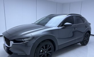 Мазда CX-30 серый, 2022 год выпуска, 2.0L, автоматическая коробка передач, модель «Яоюэ», версия «Черный хорус»  