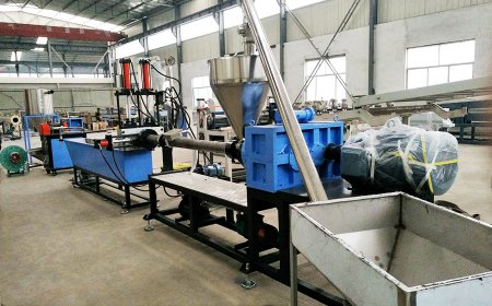 Одноступенчатая линия по производству пластиковых гранул ПЭ ПП БОПП ПЭНД ПЭНД
