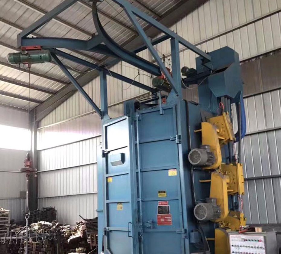 Q37 hook type shot blasting machine