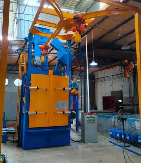 Q37 hook type shot blasting machine