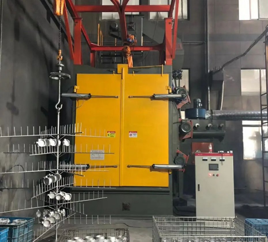 Q37 hook type shot blasting machine