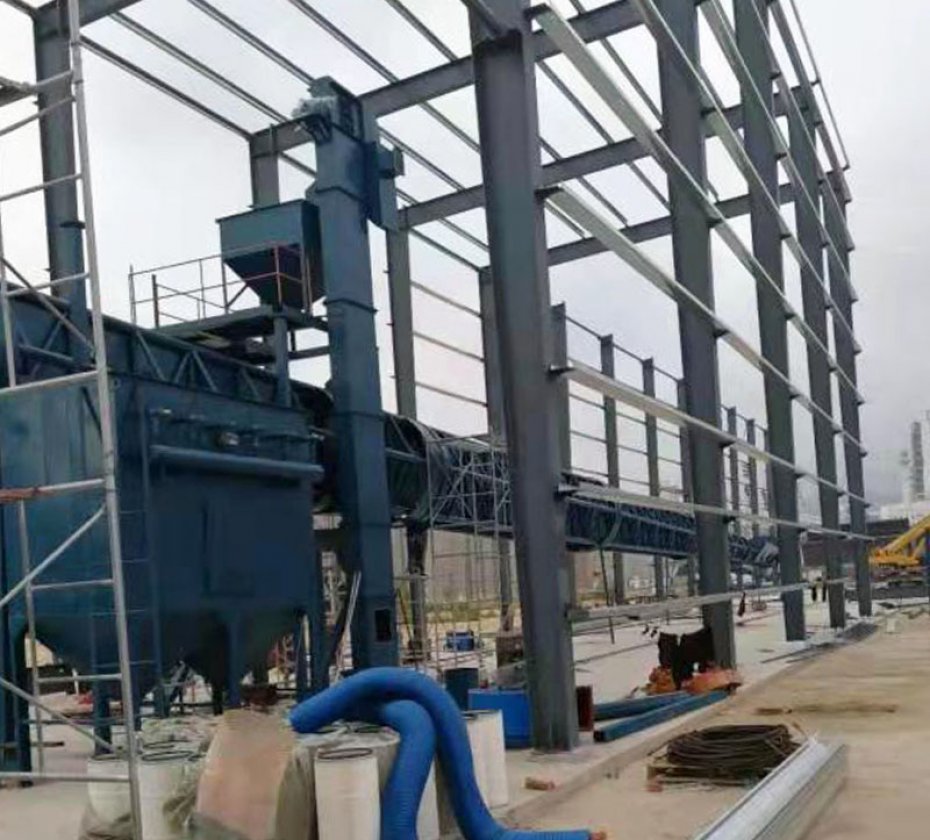 inner wall shot blasting machine