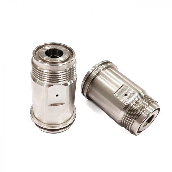 Обработка стальной втулки крышки. Тонкая обработка втулки крышки из нержавеющей стали Sus304.