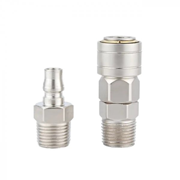 Самоблокирующийся быстроразъемный соединитель типа C общего назначения SM20/30/40 для пневматических инструментов, газовых труб и воздушных насосов