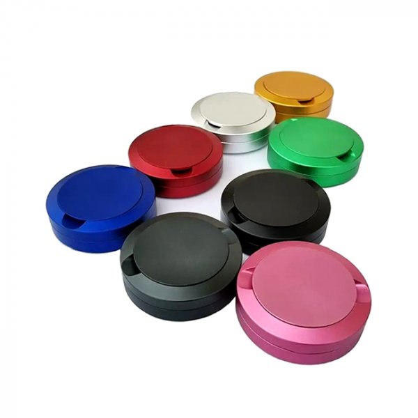 Высококачественная алюминиевая банка для снюса, обработанная на станке с ЧПУ с микрообработкой 3D для автоматической сверлильной машины