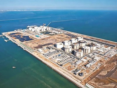 Проект строительства магистрального трубопровода СПГ "Бохайский край" (морской участок).