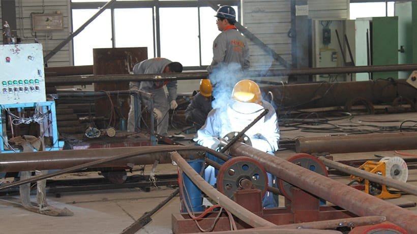 Место проведения соревнований по сварке