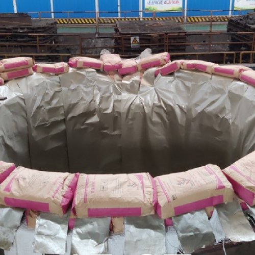 Кислые сухие массы для индукционных печей серии: