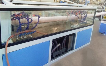 Линия по производству труб из ПЭ-углеродной спиральной арматуры