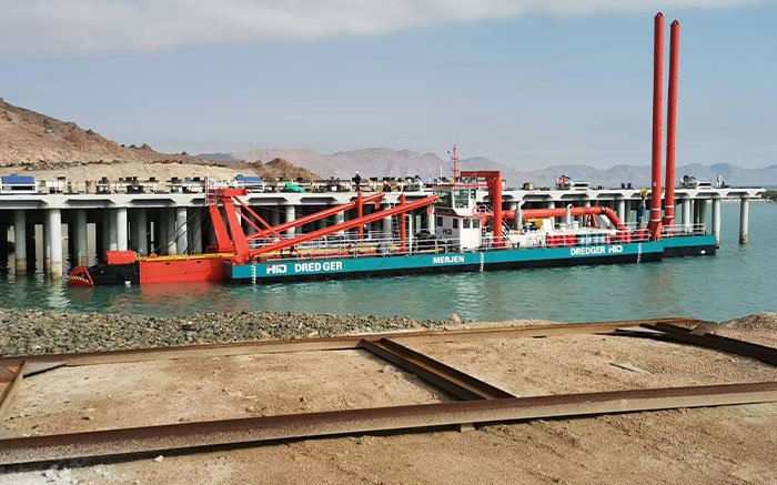 _0002_HIDCSD7530Cutter Suction Dredger for Port Construction  Cleaning in Turkmenistan