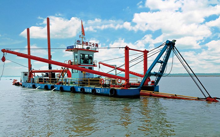 3000m3h cutter suction dredger Water Ecological Management manufactured by HID