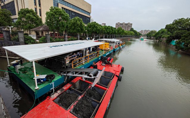 3in1 Dredging Equipment for City River Cleaning