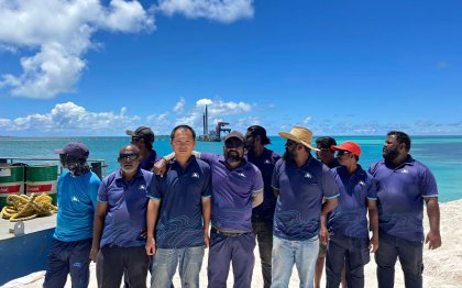 Customized dredger delivered on schedule to help the Maldives project to be completed ahead of schedule