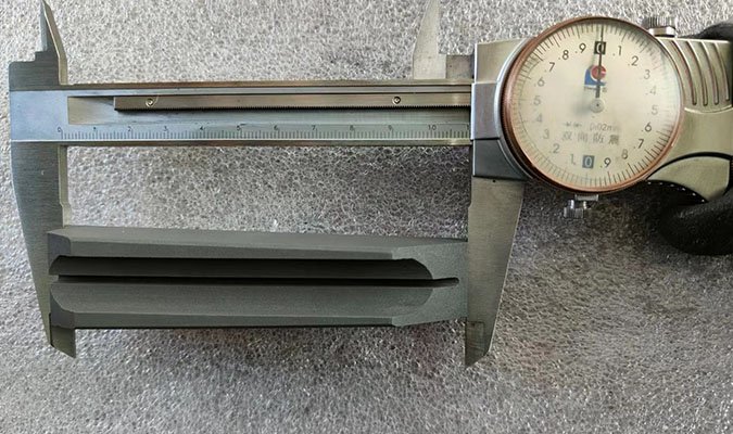 Company's products broke through the difficulty of processing precision