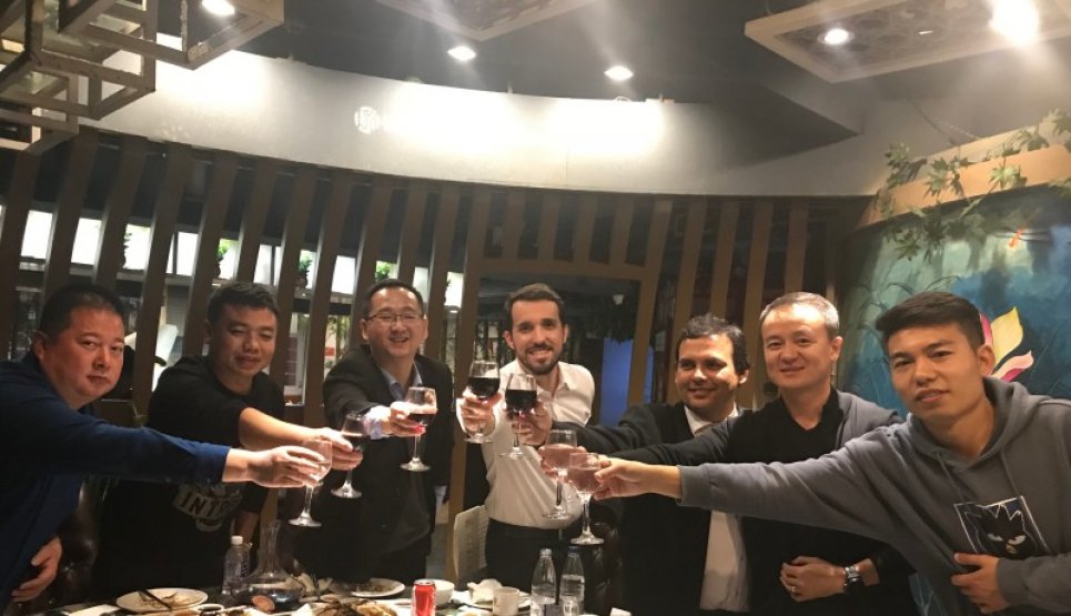 A Brazilian client visited our factory for an inspection.