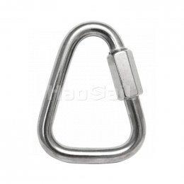 111111_0010_4.07.03  Stainless Steel Delta Shaped Quick Link