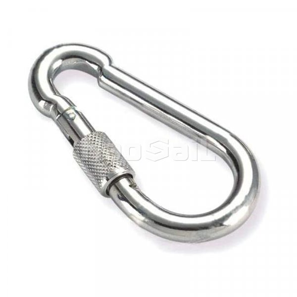 111111_0002_4.06.02  Stainless Steel Snap Hook with Screw