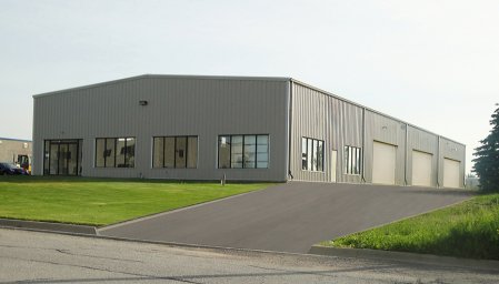 СКЛАД ИЗ СТАЛЬНОГО КАРКАСНОГО КОНСТРУКТОРА