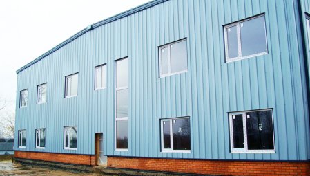 ОДНОПРОЛЕТНЫЙ СТАЛЬНОЙ ЦЕХ