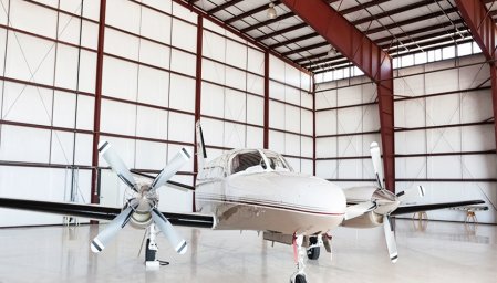 АНГАР ИЗ СТАЛЬНОЙ КОНСТРУКЦИИ