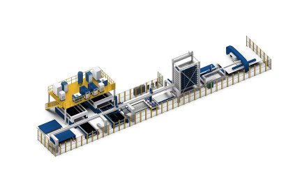 Линия по производству листового металла