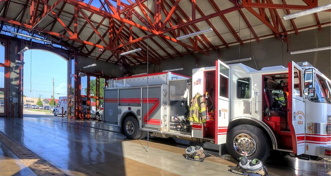 Американская пожарная станция picture