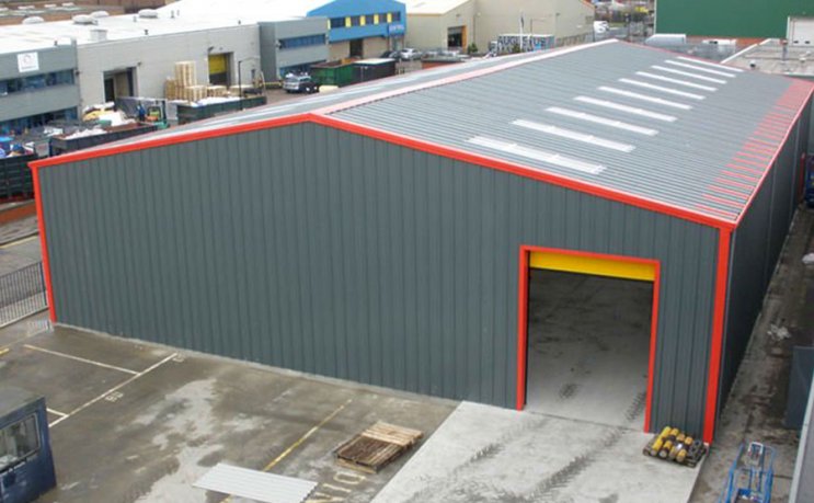 Складской цех стальных конструкций