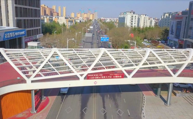 Каркасный Стальной Каркас Пешеходного Моста