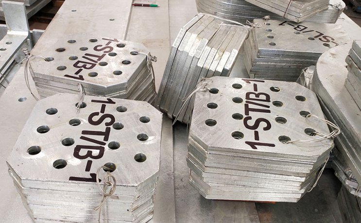 Сварная Деталь Из Оцинкованной Стали