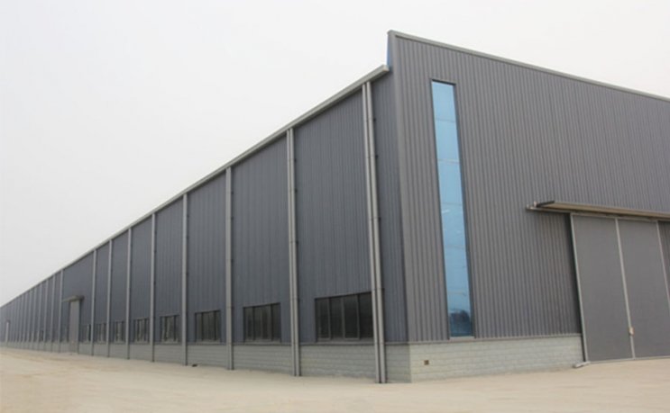 Склад сборных стальных конструкций